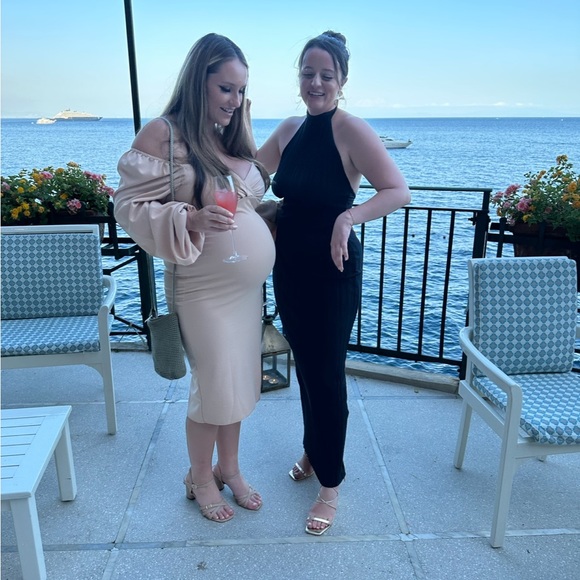 Puff Sleeve Midi Dress 🤎 - Picture 2 of 6